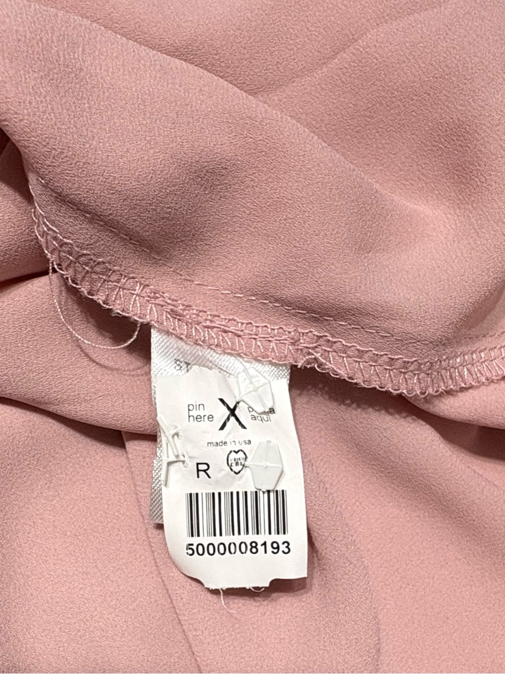 Oh Dusty Rose High-Low Ruffle Sleeve Tunic - Picture 8 of 14